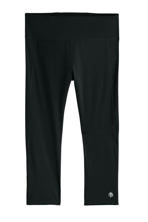 Asana | Women's High-Rise Yoga Capris | Black