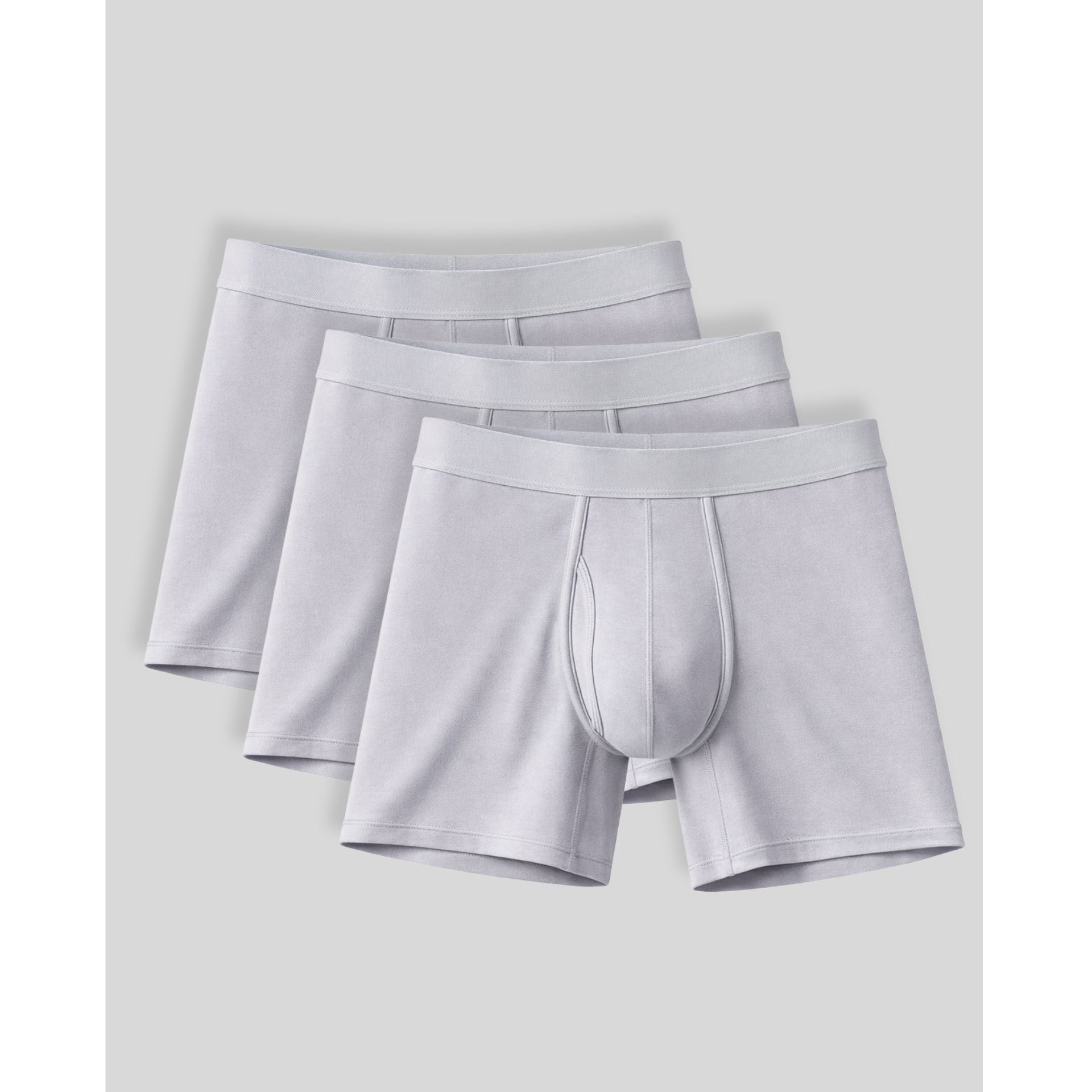 SilkCut Bamboo Boxer Briefs - 3 Pack