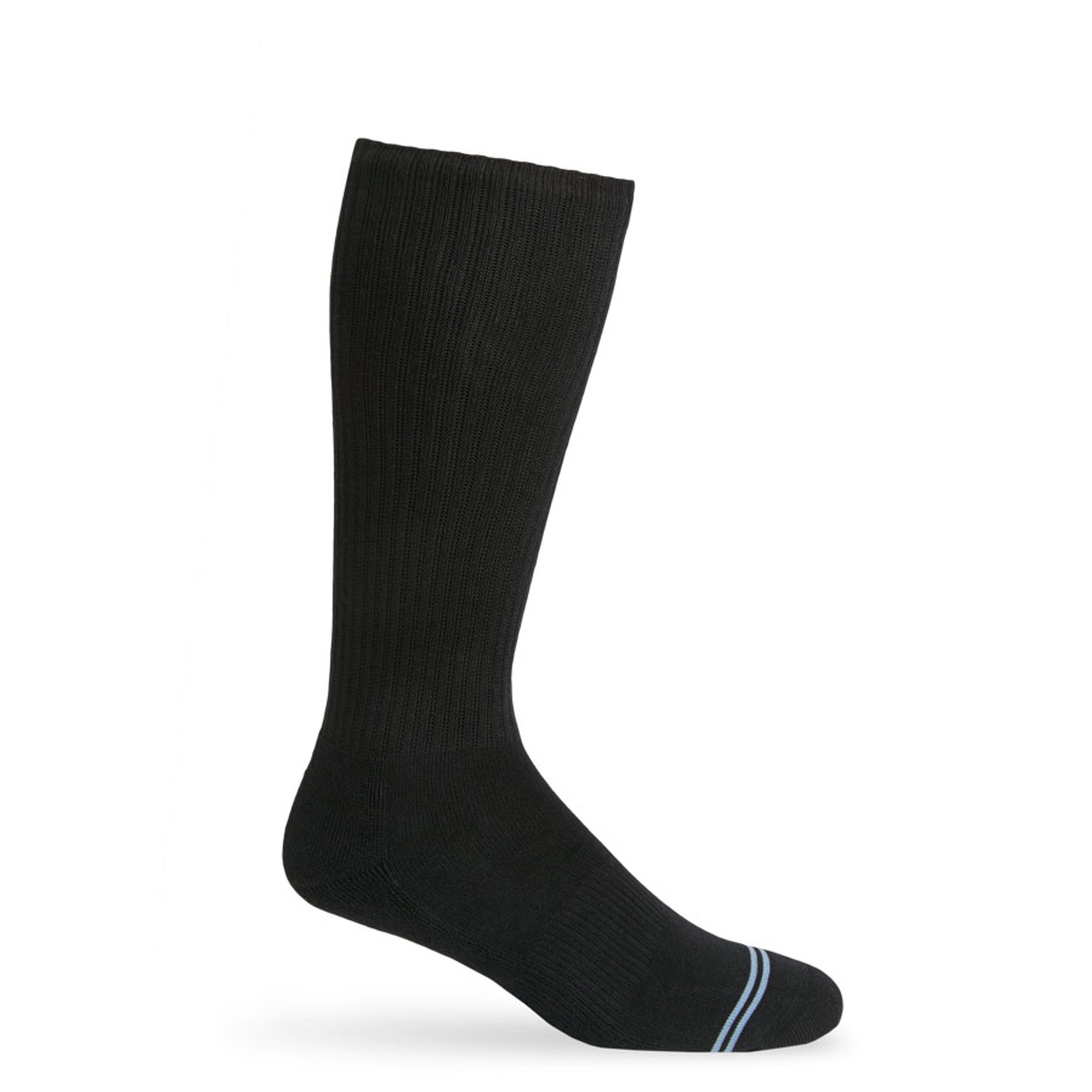 Black Casual Crew Socks 3-Pack